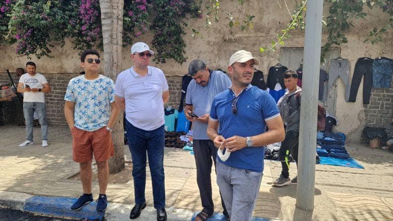 ‎الناظور المدينة : ازواغ سليمان و الباشا يسهران على تتبع اشغال إصلاح شوارع الناظور المدينة