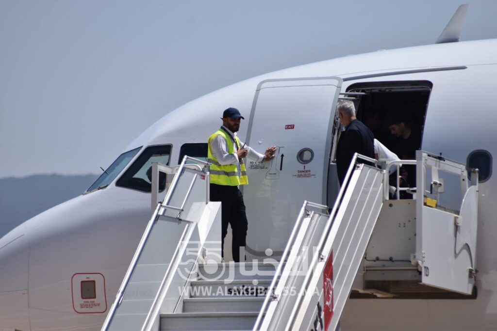 ‎العربية للطيران تطلق خط جديد في اتجاه الناظور واستقبال حار كان في انتظار ركابها