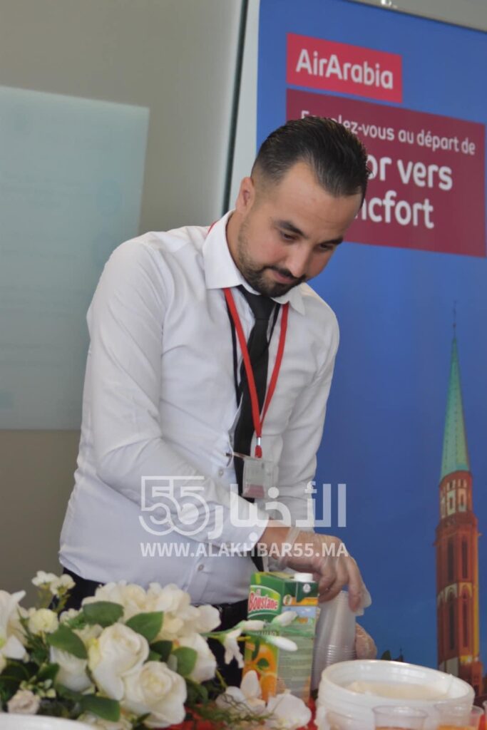 ‎العربية للطيران تطلق خط جديد في اتجاه الناظور واستقبال حار كان في انتظار ركابها