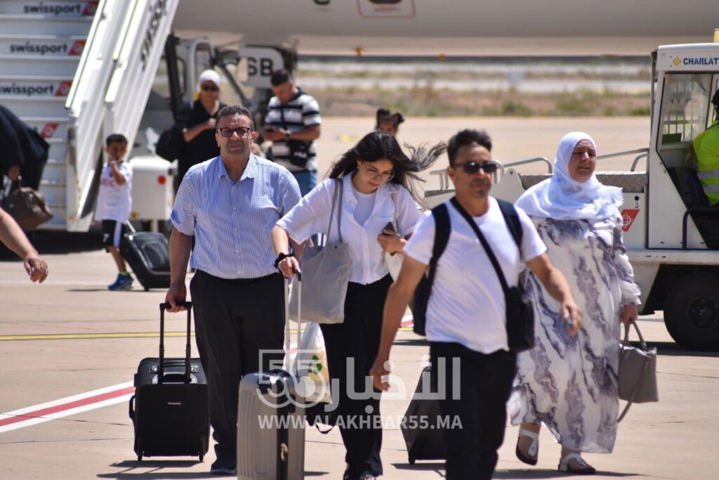 ‎العربية للطيران تطلق خط جديد في اتجاه الناظور واستقبال حار كان في انتظار ركابها