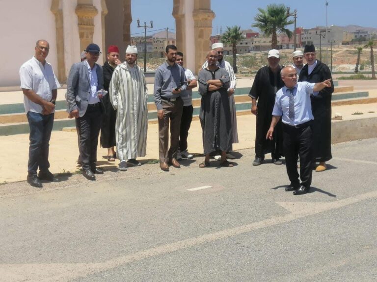 العروي: لجنة تعاين مكان مصلى عيد الاضحى وتتفق على تهيئته وفتح 8 مساجد  لصلاة العيد.