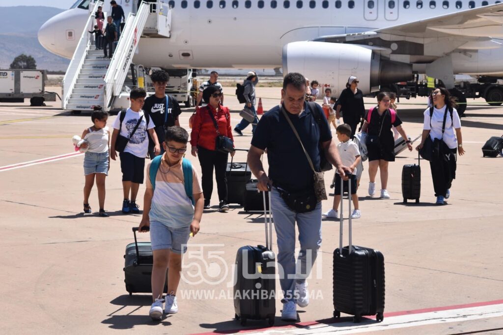 ‎العربية للطيران تطلق خط جديد في اتجاه الناظور واستقبال حار كان في انتظار ركابها
