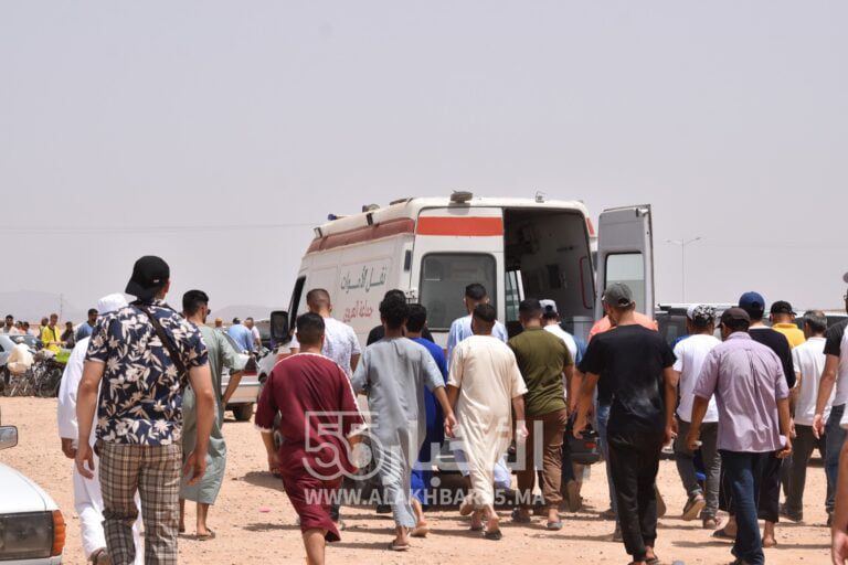 جنازة مهيبة لشاب من العروي مات غرقا خلال رحلة للهجرة السرية الى اسبانيا
