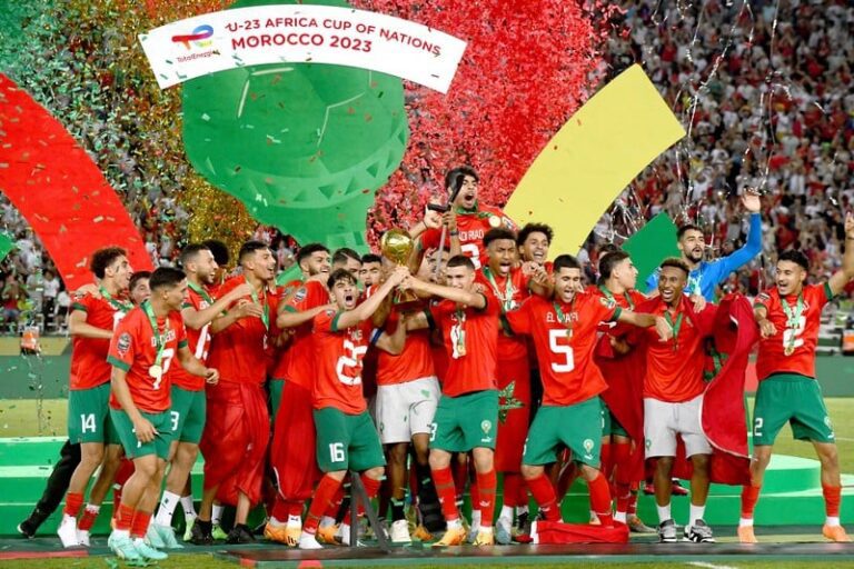 المغرب يتوج بطلا لكأس إفريقيا تحت 23 سنة