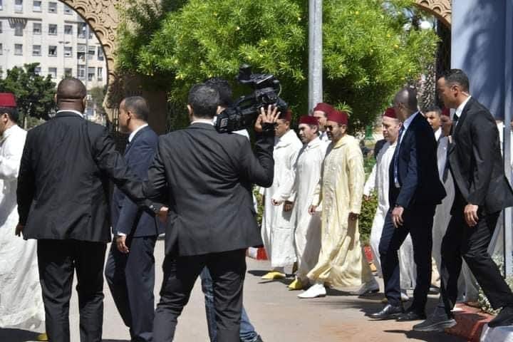 تشييع جثمان نجلة “أسد الريف” بحضور الأمير مولاي رشيد الذي استقبل من طرف ابن العروي بن علي المنصوري