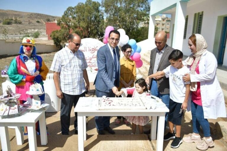 ‎الناظور : ذ. ابتسام شملال تنظم حفل افتتاحي في فرعية أولاد يحيى التابعة لمجموعة مدارس مولاي محمد بأزغنغان بحضور المدير الاقليمي لتعليم