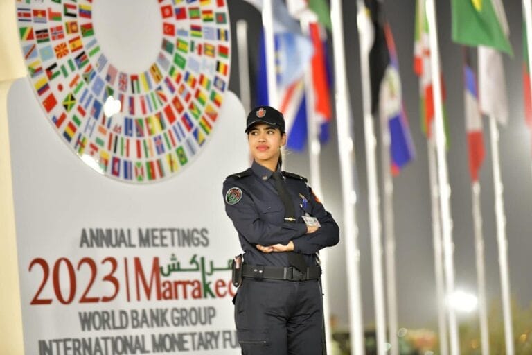 بروتوكول أمني استثنائي وتعبئة 6500 عنصر من طرف المديرية العامة للأمن الوطني خلال الاجتماعات السنوية للبنك الدولي بمراكش