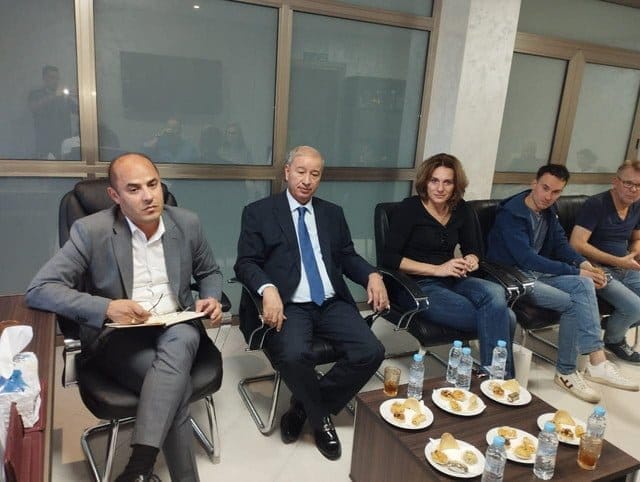 ‎أزواغ يستقبل عمدة أرنهايم الهولندية بمقر جماعة الناظور
