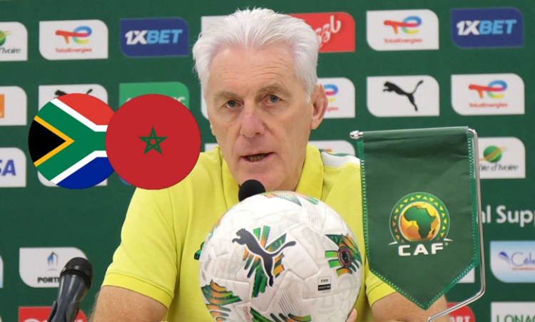 مدرب جنوب أفريقيا.. تعلمنا كيف نتغلب على المغرب والأخير لم يقنع في دور المجموعات