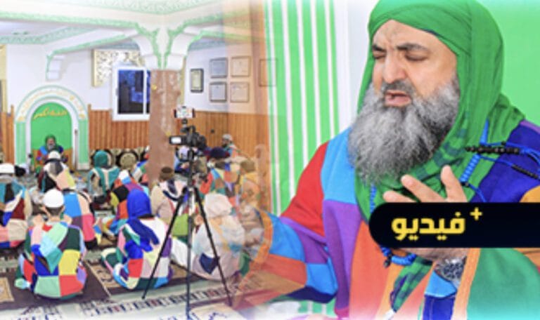 أمريكي يدخل الإسلام بمقر الزاوية الكركرية بالناظور