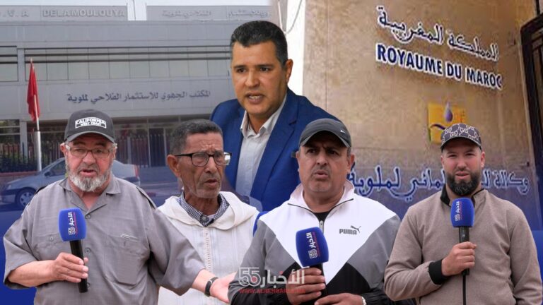 بني وكيل اولاد محند: فلاحو سهل گارت يحتجون بسبب قطع مياه السقي  عنهم وقائد بني بويحيي يجتمع معهم
