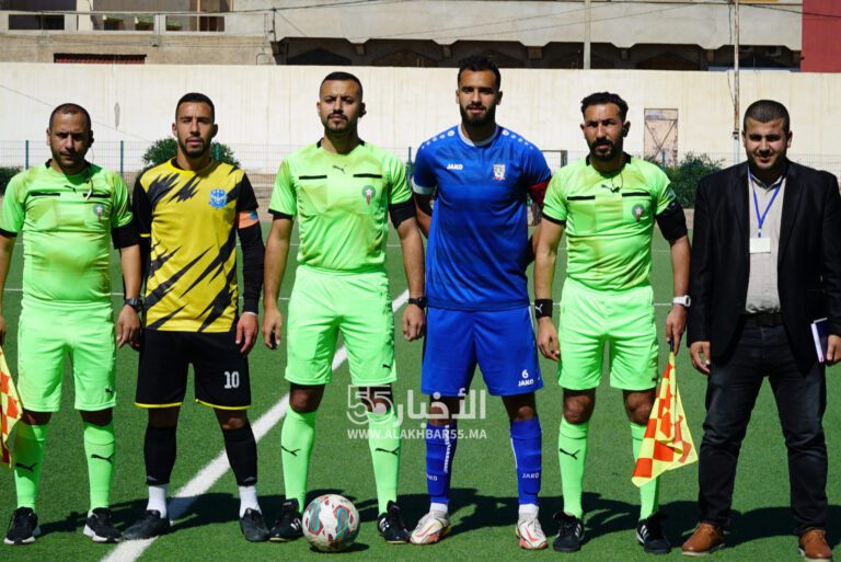 ‎التعادل في ديربي الاشقاء بين أمل العروي وشباب الريف الحسيمي