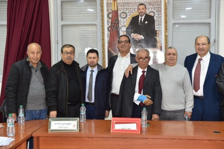‎المنصوري رئيس جماعة العروي رجل ميدان وتواصل بامتياز وطموحه بمعية مكتبه الرقي بالمدينة