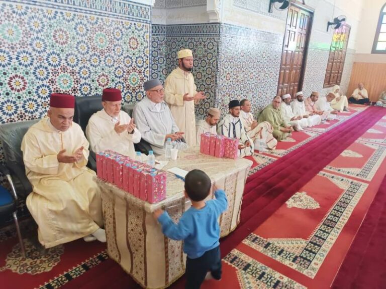 ‎حفل توديع حجاج اقليم الناظور برحاب مسجد محمد الخامس