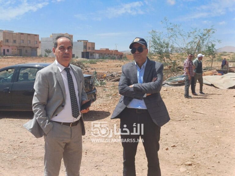 العروي: باشراف مباشر من باشا المدينة السلطات تهدم أكواخا عشوائية
