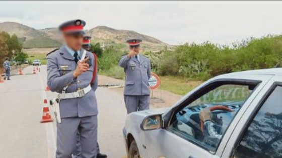 ‎السد القضائي لدرك بين سلوان و العروي يثير استياء مستعمليه بسبب الزحام