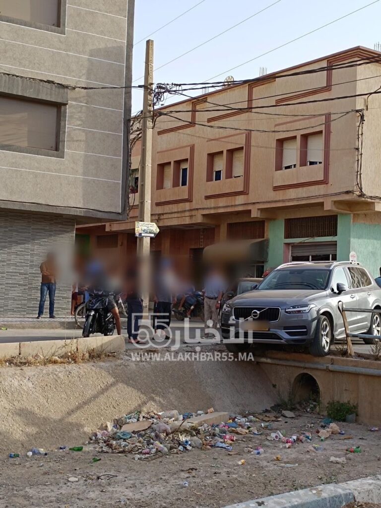 العروي : حادثة سير تسفر عن خسائر مادية لسيارتين بقنطرة “حادوش” ببراقة