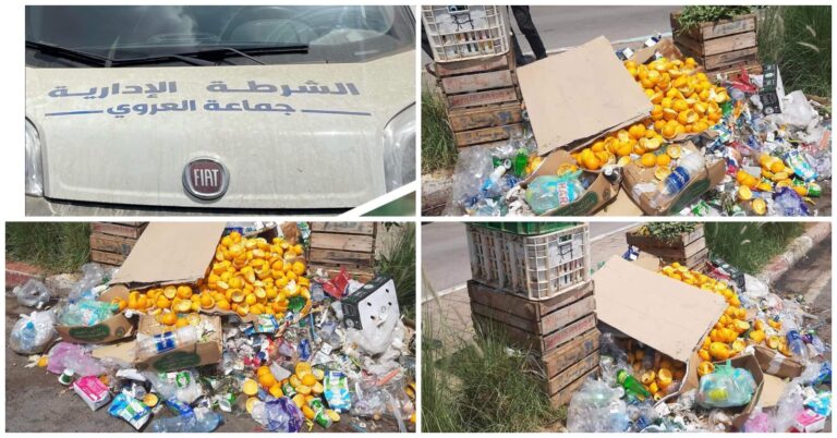 العروي : ازيد من 70 طن يوميا من النفايات بمعدل اكثر من الضعف يتم انتاجها في فصل الصيف