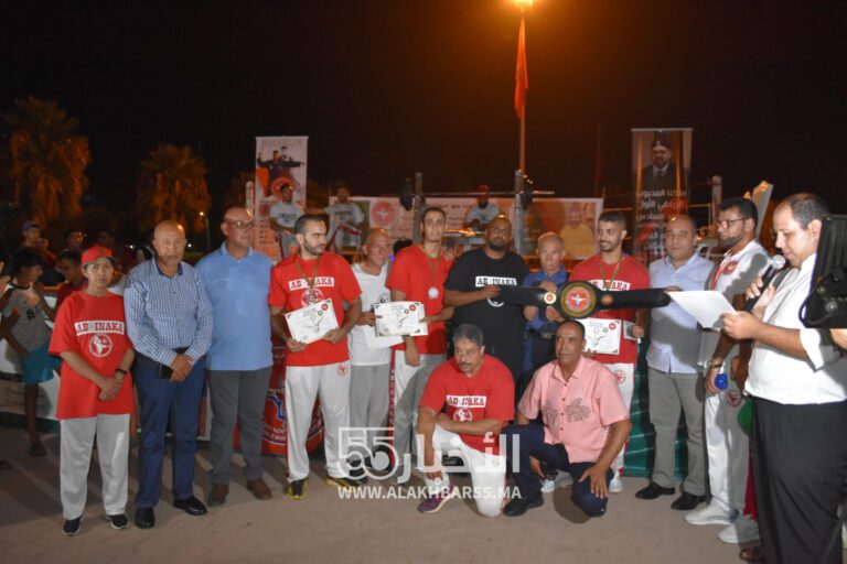 ‎العروي : نجاح كبير للبطولة الوطنية لكأس العرش لرياضة ابيناكا وبحضور حكم من اليمن وفرق من مختلف جهات المغرب