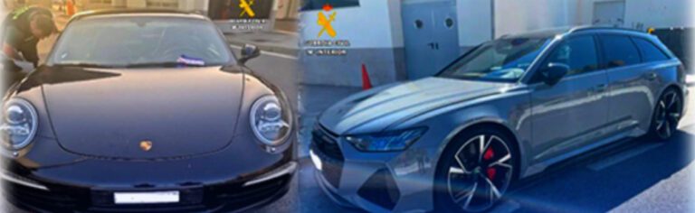 كانت بصدد دخول المغرب.. حجز 22 سيارة فاخرة مسروقة بميناء طريفة واعتقال 9 متورطين