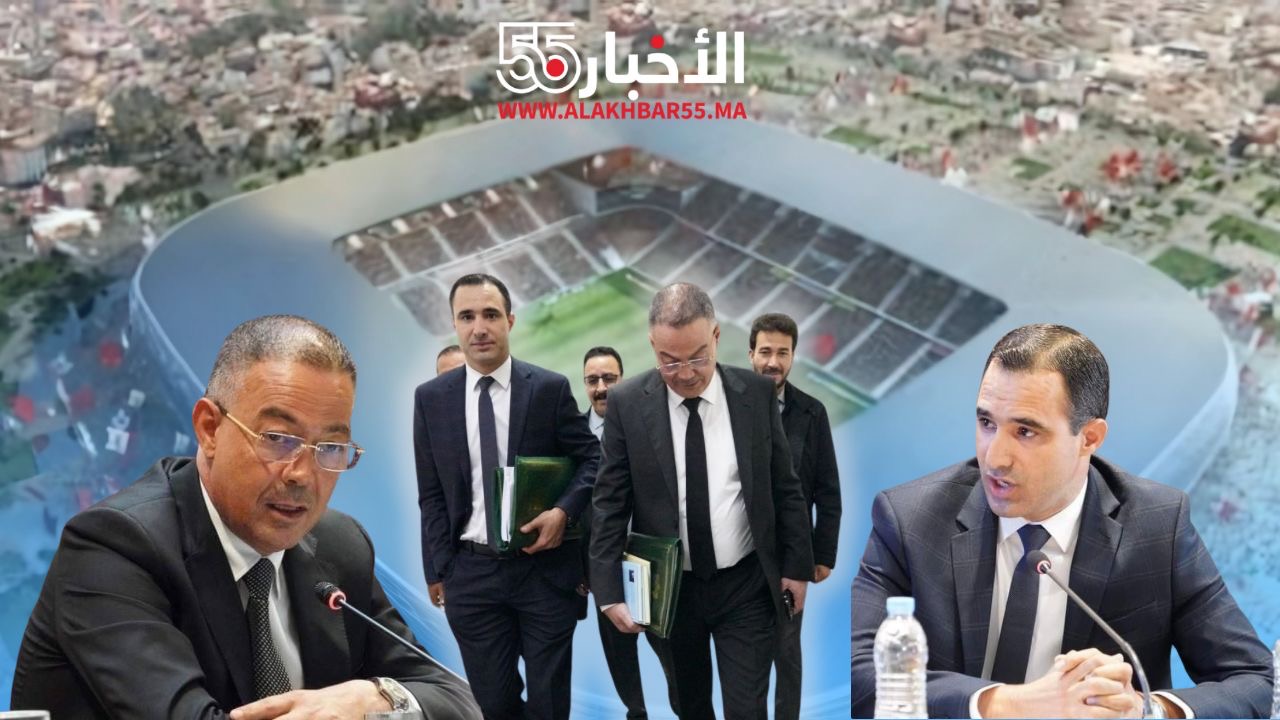 لقجع يتعهد ببناء ملعب جديد لاقليم الناظور وإنهاء أشغال المستشفى الإقليمي