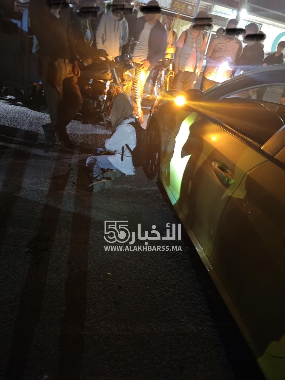 دق ناقوس الخطر: حادثة جديدة لدراجة كهربائية بالعروي تُصيب تلميذة بجروح