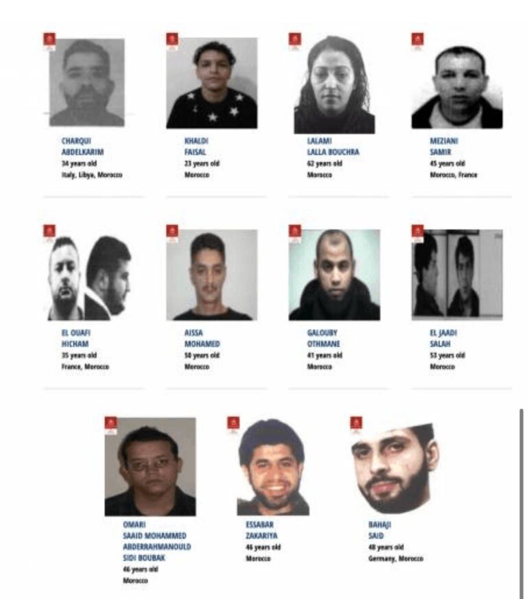الانتربول يبحث عن 11 مغربيا بتهم مختلفة 6 الانتربول يبحث عن 11 مغربيا بتهم مختلفة