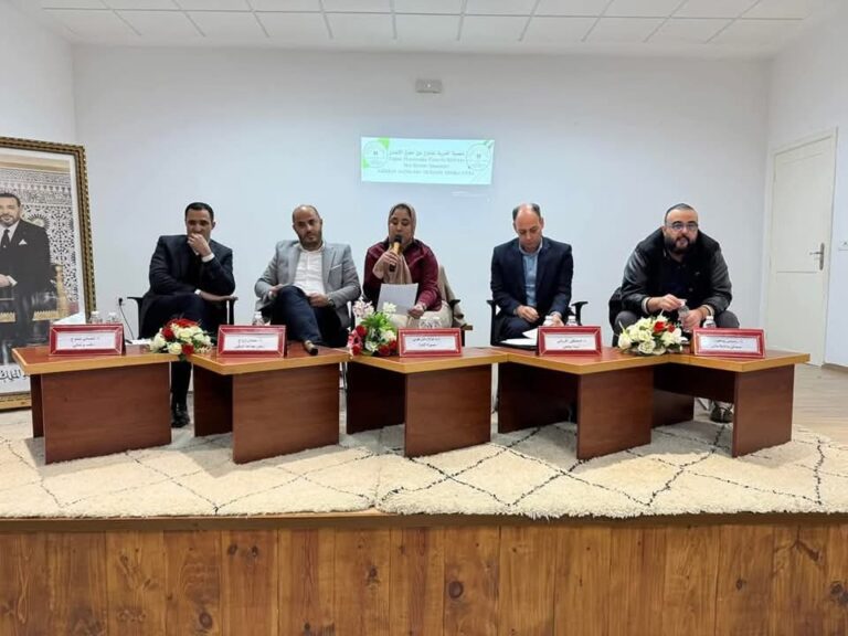 العصبة المغربية للدفاع عن حقوق الانسان تنظم ندورة فكرية بازغنغان