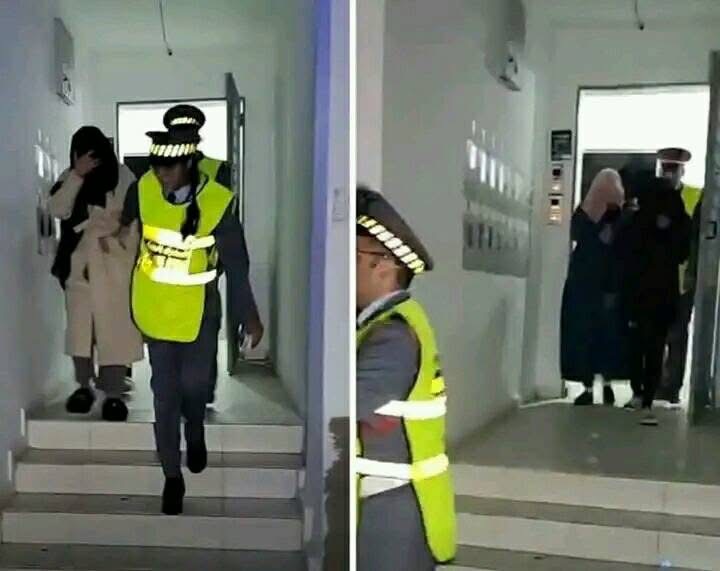 مداهمة شقة