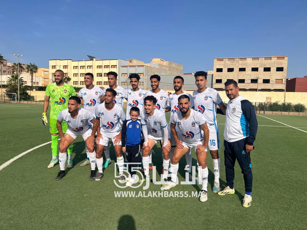 أمل العروي يحقق فوزاً ثميناً على نهضة زايو بعقر داره 1 فريق أمل العروي في تحقيق فوز مهم على فريق نهضة زايو بهدف نظيف في المباراة