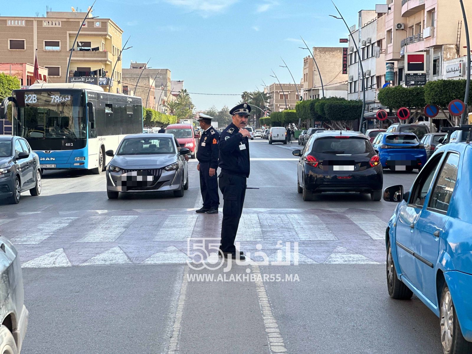 شرطة العروي تطلق حملة توعوية ميدانية في شوارع المدينة بمناسبة اليوم الوطني للسلامة الطرقية 18 فبراير