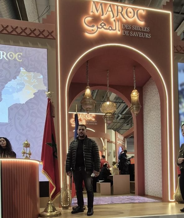 الفلاح مصطفى الريفي من العروي يشارك في معرض باريس الدولي للفلاحة