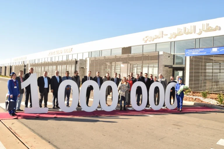 ‎مطار الناظور العروي يتخطى عتبة مليون مسافر لسنة 2023 ويسجل 1.1 مليون مسافر في 2024