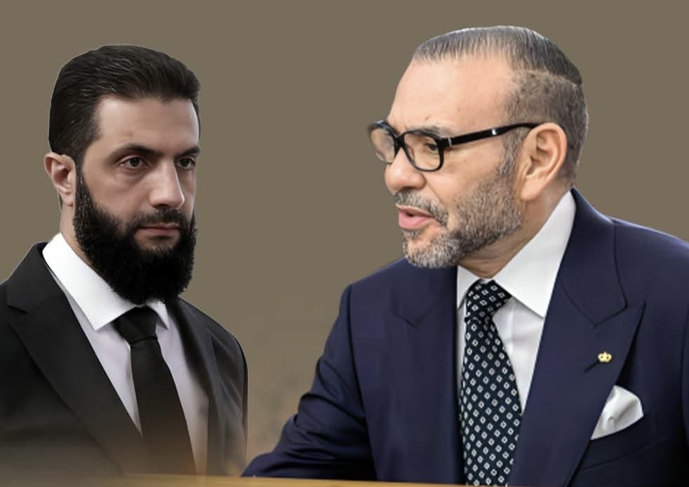 برقية تهنئة من الملك محمد السادس إلى الرئيس أحمد الشرع بمناسبة توليه رئاسة سوريا الانتقالية