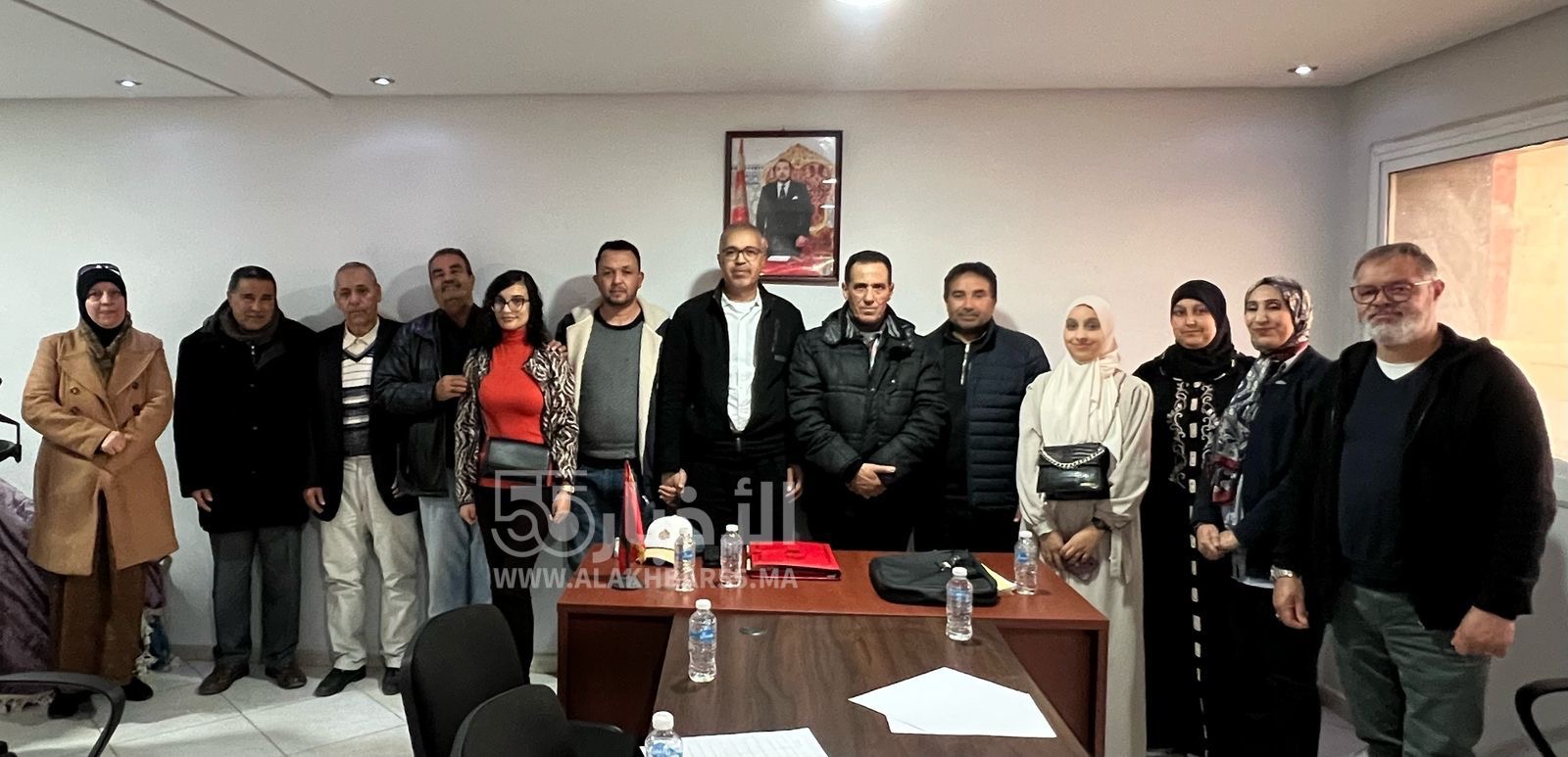 انتخاب مصطفى الكرادي رئيسًا للهيئة العامة لأمم حقوق الإنسان بالعروي
