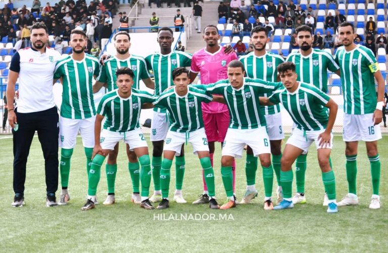هلال الناظور يتكبد هزيمة قاسية امام الشباب البيضاوي