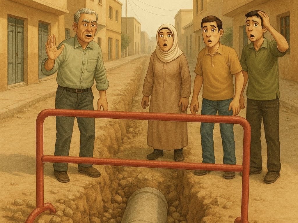 مواطن من تيزطوطين : تساؤل مشروع ماذا حدث لمشروع الواد الحار في تزطوطين؟