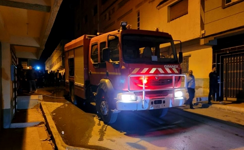 حريق في حي المسيرة ببن الطيب يخلف اصابة أربعة أطفال وخسائر مادية 1 حريق في حي المسيرة ببن الطيب يخلف اصابة أربعة أطفال وخسائر مادية