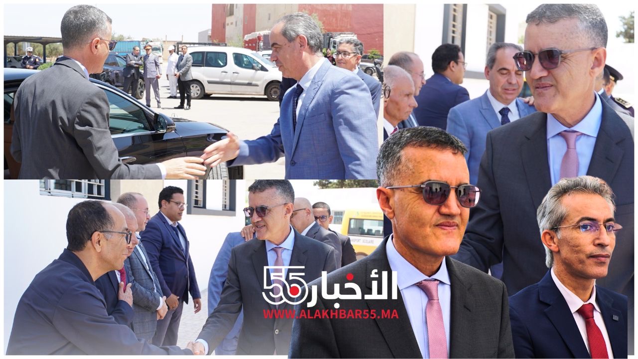 عامل إقليم الناظور والوفد المرافق له في زيارة ميدانية لمركز الاشخاص في وضعية اعاقة بالعروي 1 عامل إقليم الناظور