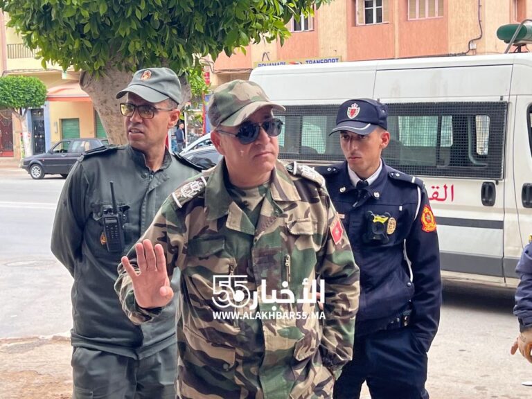 حملة تحرير الملك العام بالعروي تتواصل وسط تعزيزات أمنية مشددة