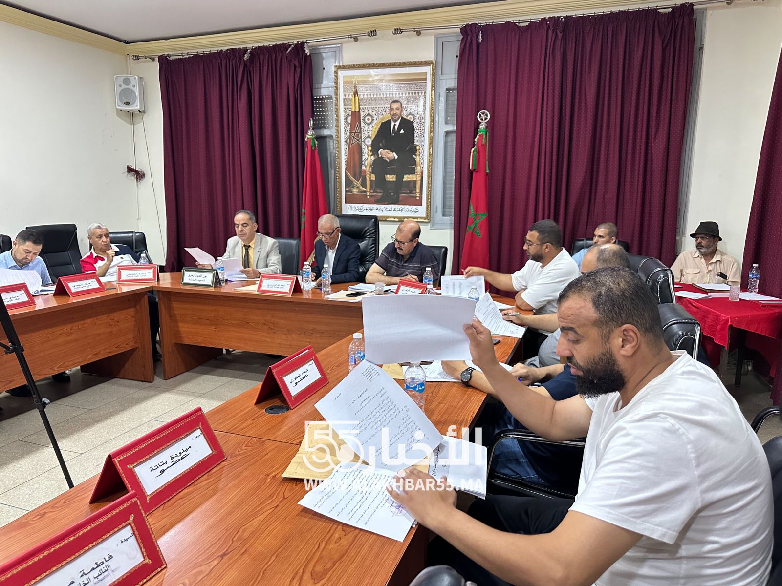 انعقاد دورة استثنائية لمجلس جماعة العروي والمصادقة بالإجماع على النقط المدرجة في جدول الأعمال