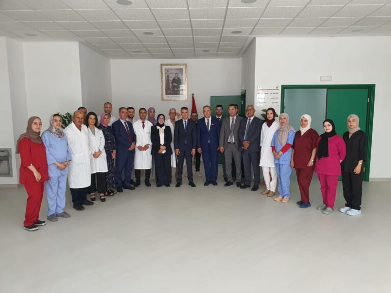 زيارة عامل إقليم الناظور لمركز تصفية الدم الجديد بالعروي: مشروع طال انتظاره افتتح ابوابه هذا الاسبوع