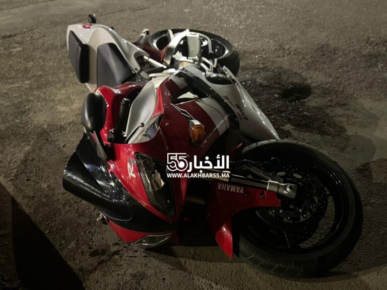 العروي : اصطدام دراجة نارية بمتسول وسائقها يُنقل للمستعجلات والمتسبب يلوذ بالفرار