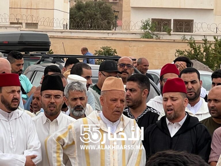 جنازة مهيبة في العروي تودّع “شهيد البحر” بلال ازمر وسط حضور حاشد من الأهالي والشباب