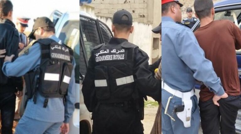 درك العروي يضرب بقوة ويعتقل مبحوثًا عنه بمذكرات وطنية.. حجز مخدرات وأسلحة وخمور في عملية نوعية بتيزطوطين
