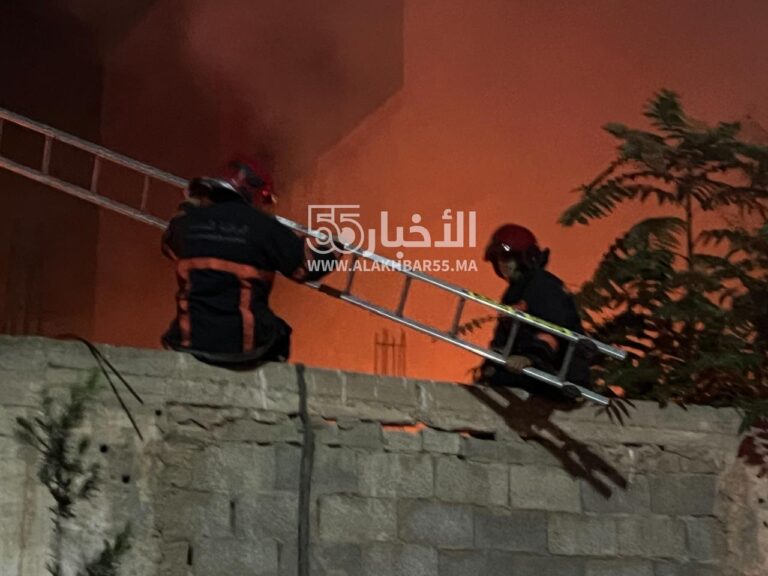 حريق قرب مقر بريد المغرب بالعروي يستنفر السلطات ويثير هلع الساكنة