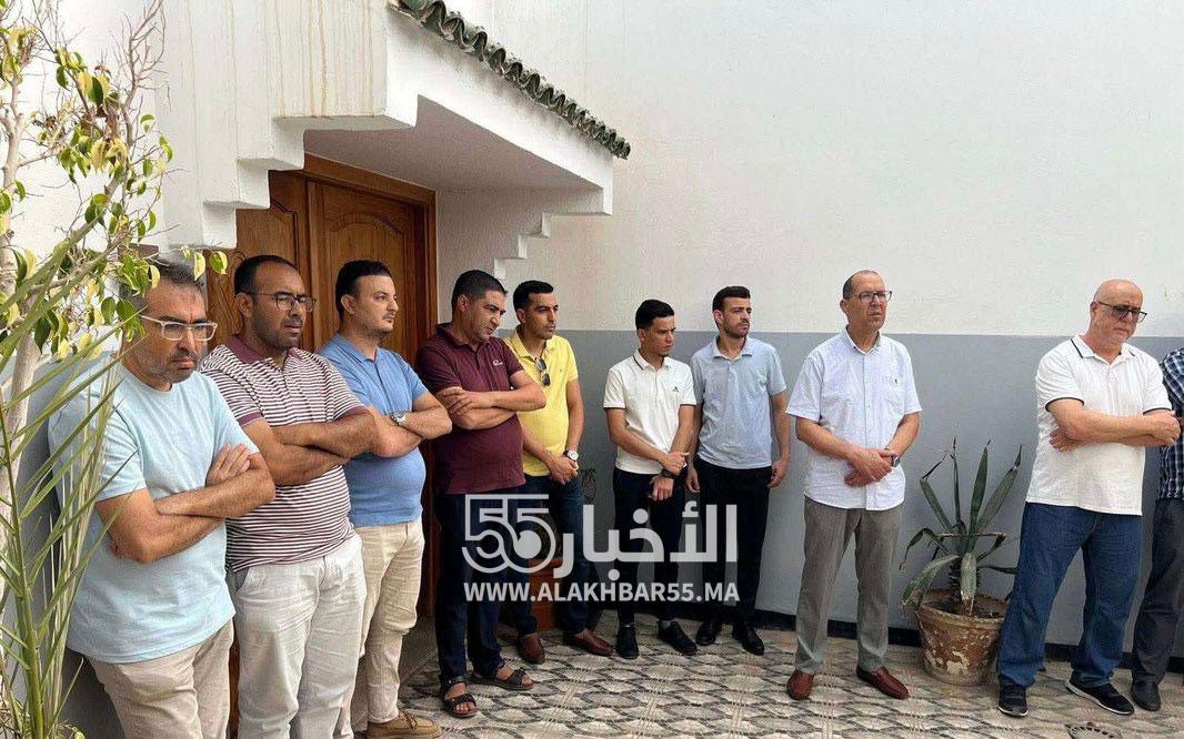 أسرة العدل بالناظور في لحظة وفاء: قراءة الفاتحة على روح الموظفة الراحلة سهام الفيزازي والدعاء بالشفاء لشقيقها