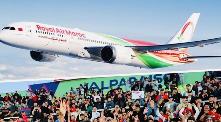 الخطوط الملكية المغربية تُطلق رحلتين خاصتين إلى تشيلي لتشجيع “أشبال الأطلس” في نهائي كأس العالم لأقل من 20 سنة 3 الخطوط الملكية المغربية تُطلق رحلتين خاصتين إلى تشيلي لتشجيع “أشبال الأطلس” في نهائي كأس العالم لأقل من 20 سنة