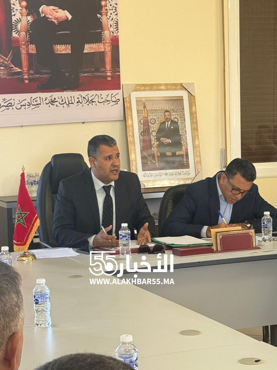 قائد قيادة بني بويحيي يعقد لقاءً تشاوريًا مع منتخبي جماعة بني وكيل أولاد محند وفعاليات المجتمع المدني