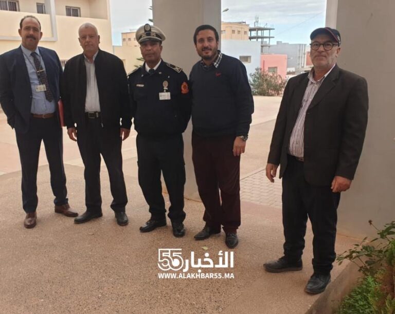 حملة تحسيسية بثانوية ابن النفيس الإعدادية بالعروي للحد من آفة المخدرات وسط تفاعل كبير للتلاميذ